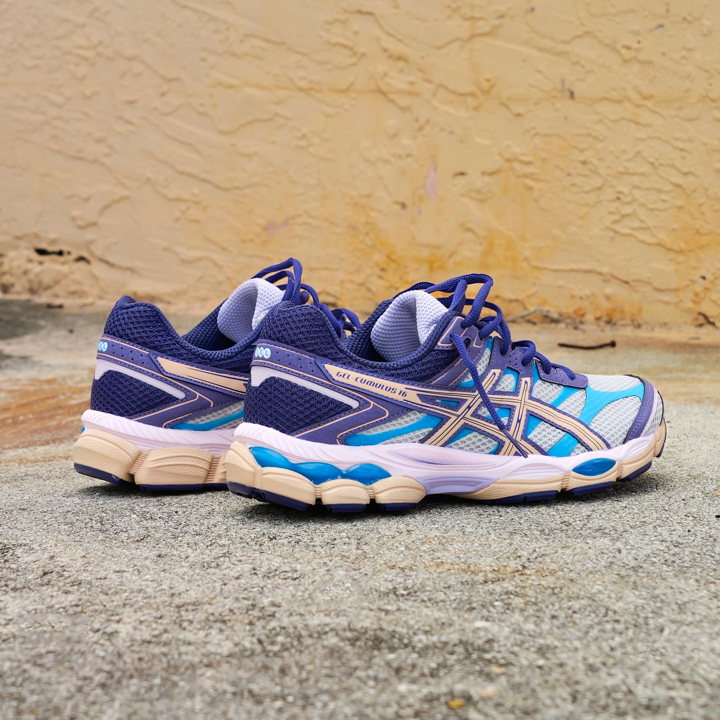 Mens Asics Gel-Cumulus 16 (Cloud Grey/Bisque) - Asics