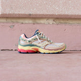 Mens Saucony ProGrid Omni 9 Kissaten (Beige/Blue) - Saucony