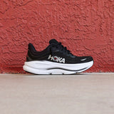 Mens HOKA Bondi 9 (Black/White) - HOKA