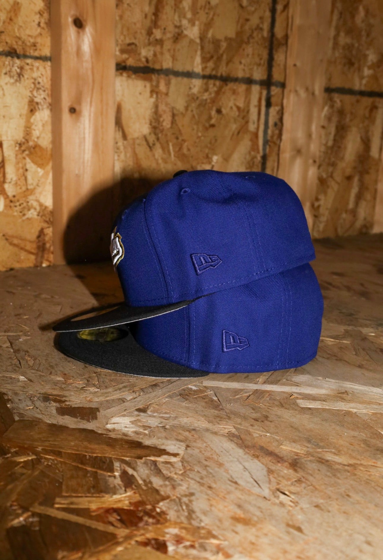 New Era Los Angeles Dodgers 40th Anniversary Side Patch Fitted (Royal/Black)