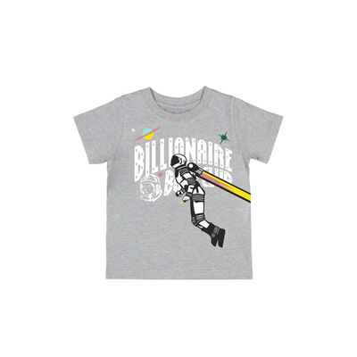 KID's Billionaire Boys Club On My Way SS Tee (Heather Grey) - Billionaire Boys Club