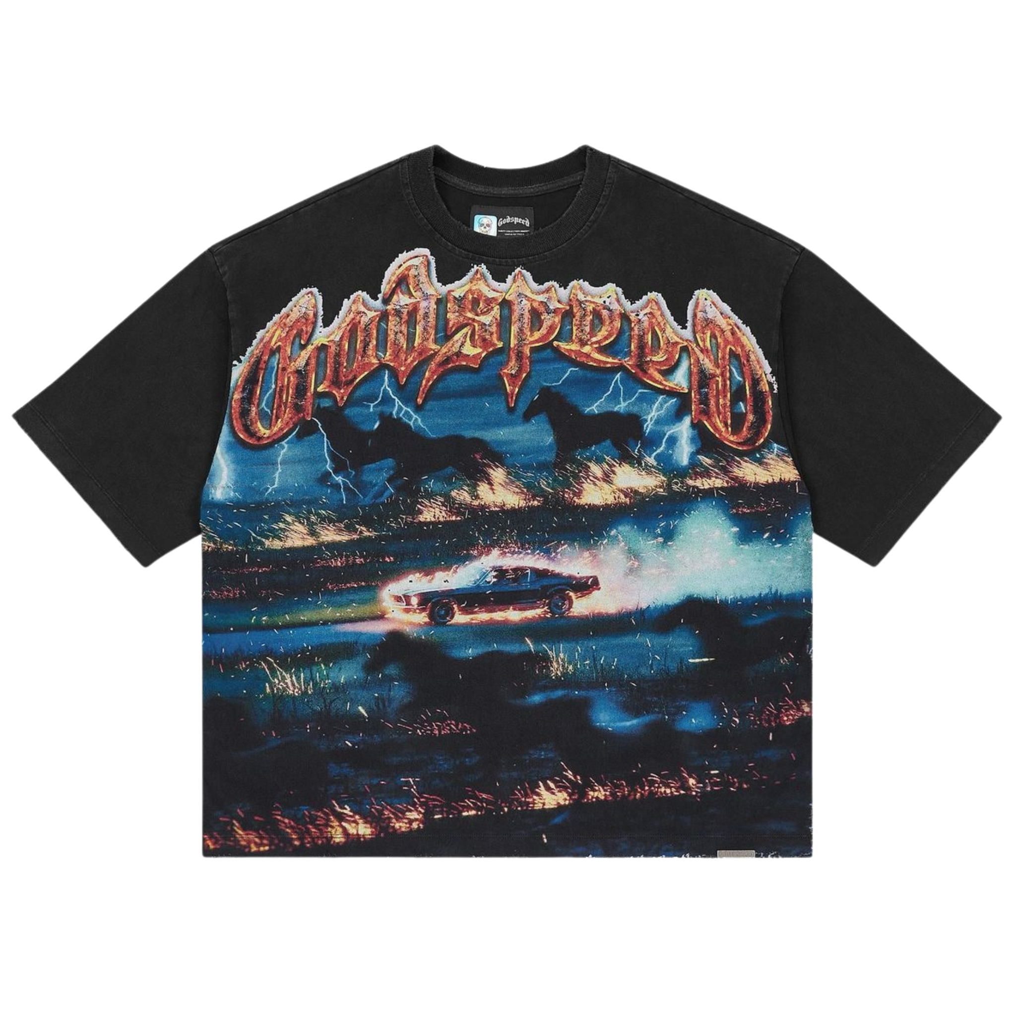 Godspeed "Horse Power" T-shirt (Black)