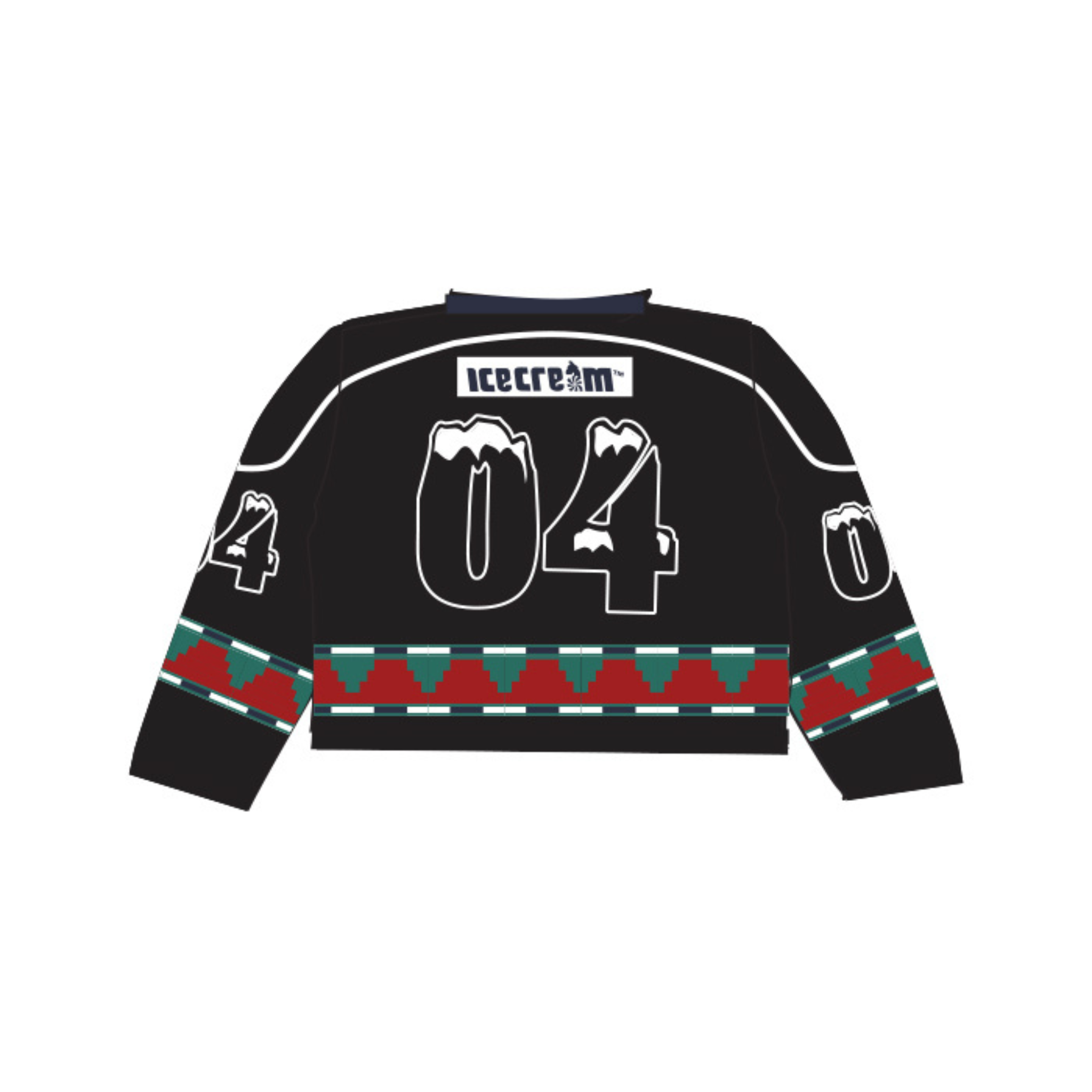 Kids Icecream "Ink" Jersey (Black) - Ice Cream