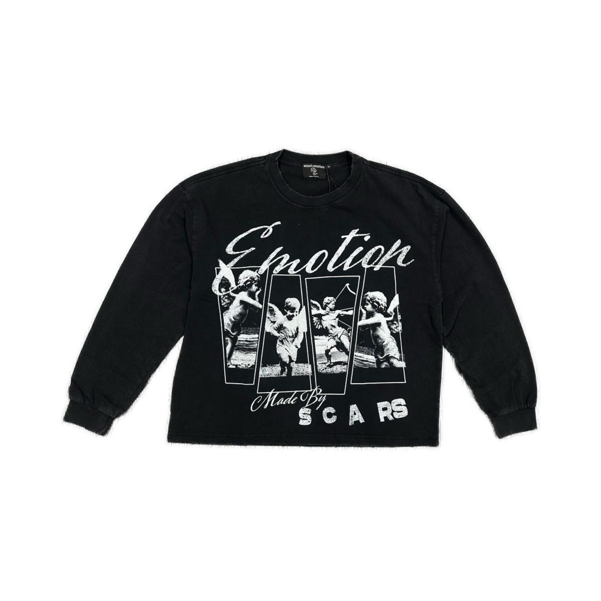 Mixed Emotion "Playground" LS Tee (Black) - Mixed Emotion