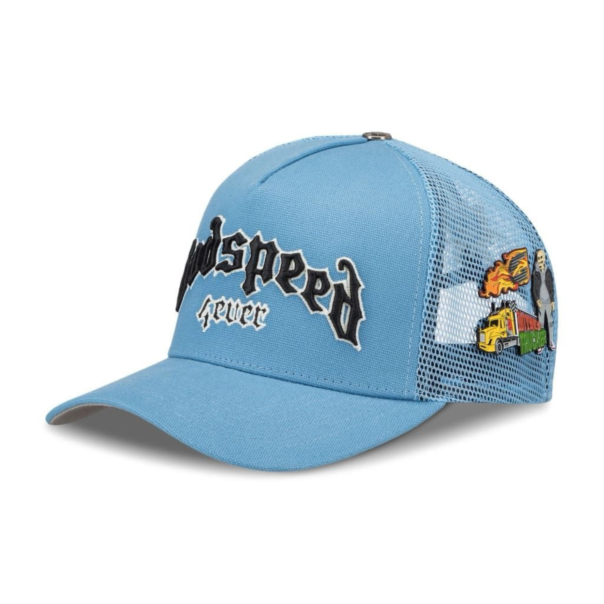 Godspeed GS Forever Trucker Hat (Baby/Blue) - Godspeed