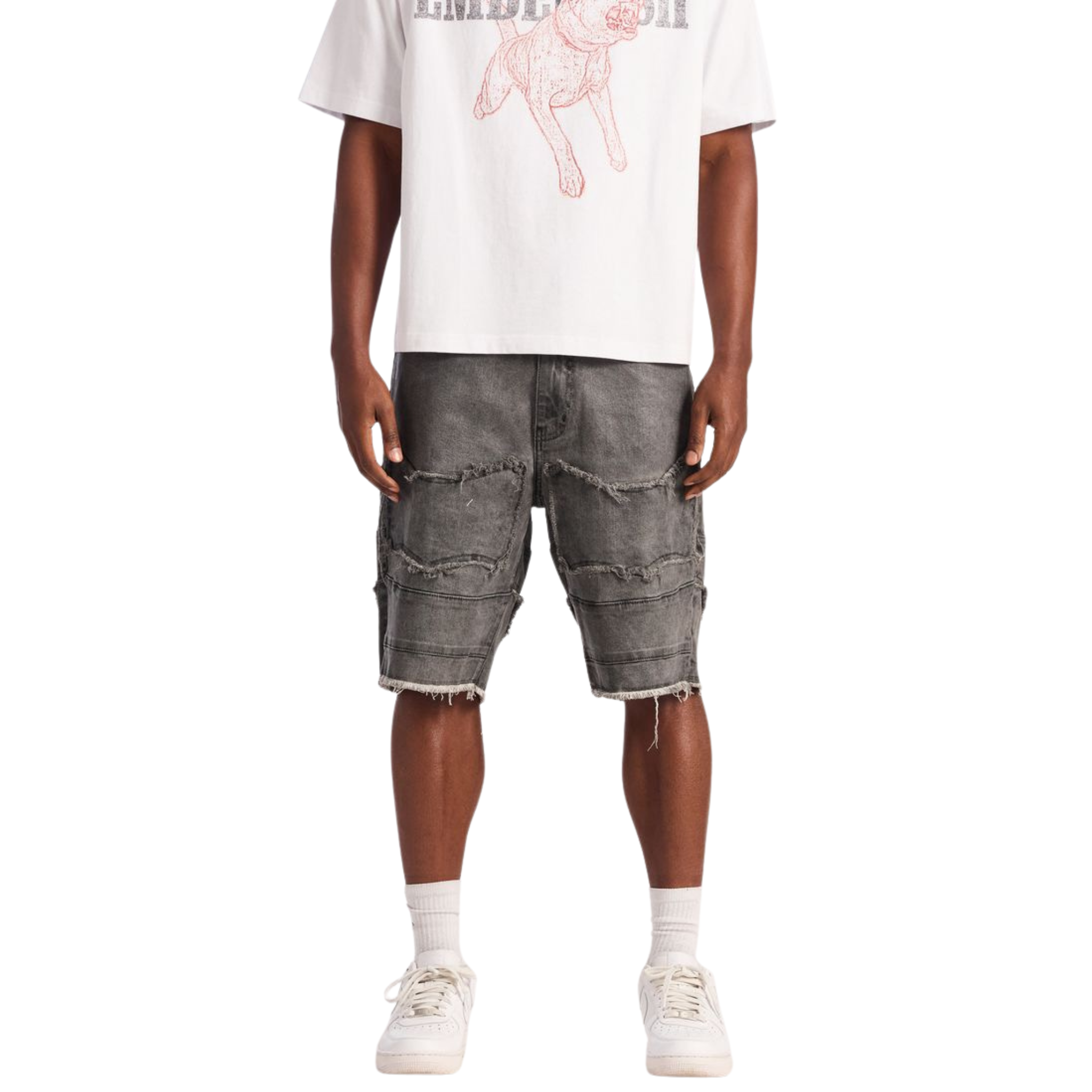 Embellish "Chrome" Short (Grey Wax)
