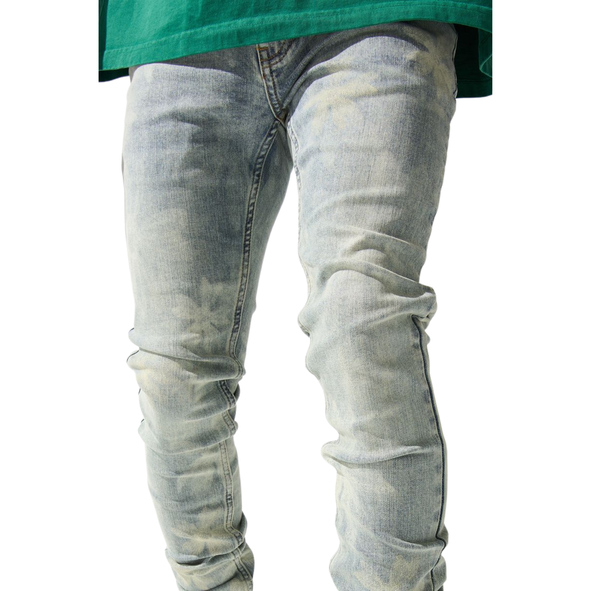 Serenede "Sakura" Jeans (Earth Blue) - Serenede