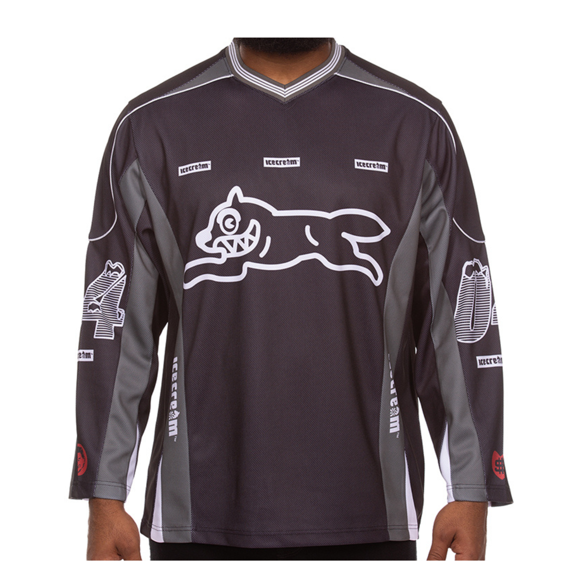 Icecream "Play" Jersey Ls knit (Black)