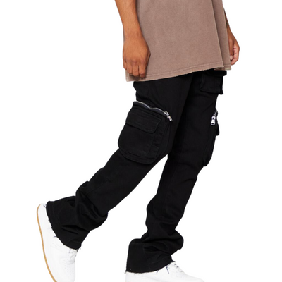 Valabasas Drake Denim Stacked (Black) - VLBS2347 - VALABASAS