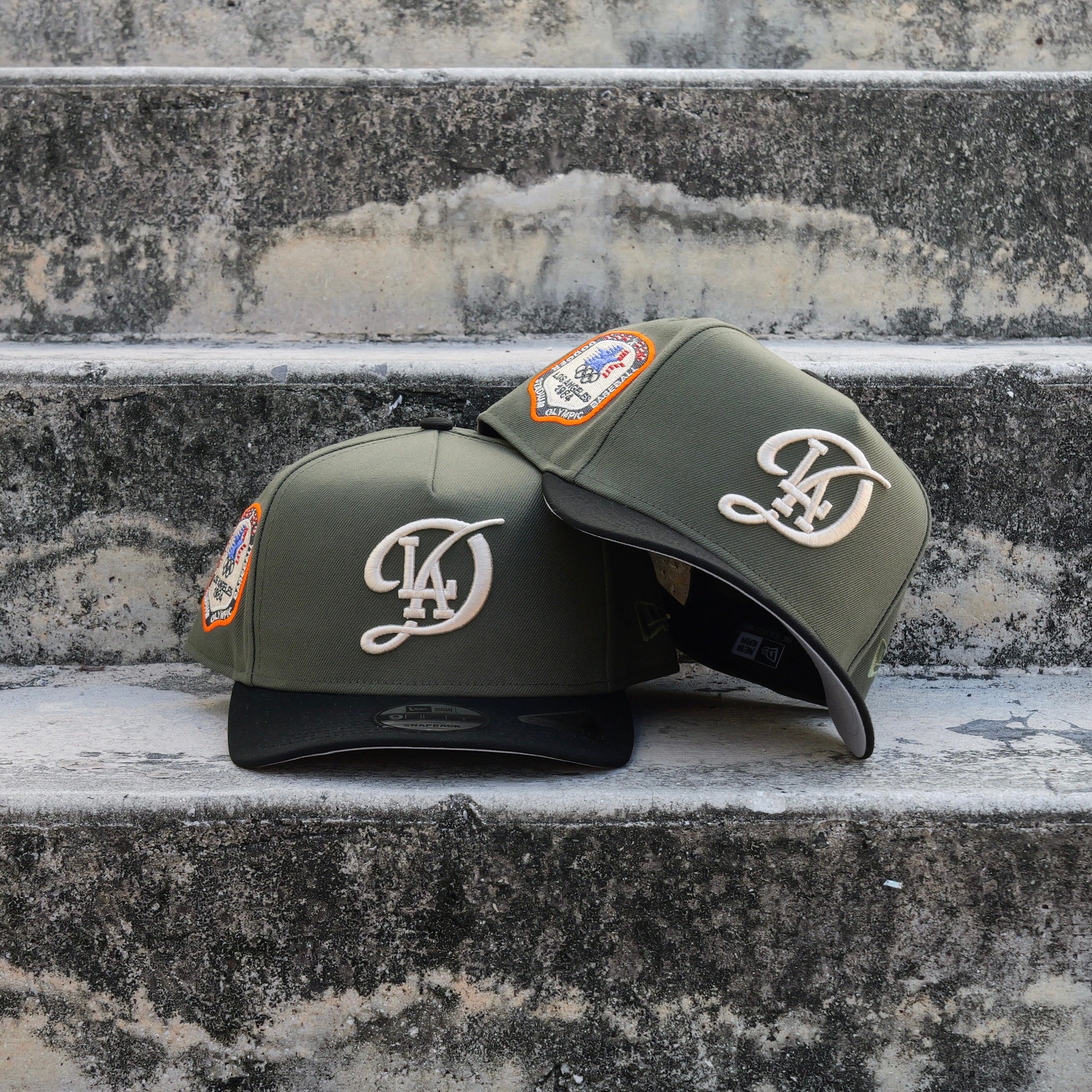 New Era Los Angeles Dodgers 1984 Olympic Stadium 9Fifty A-Frame Snapback