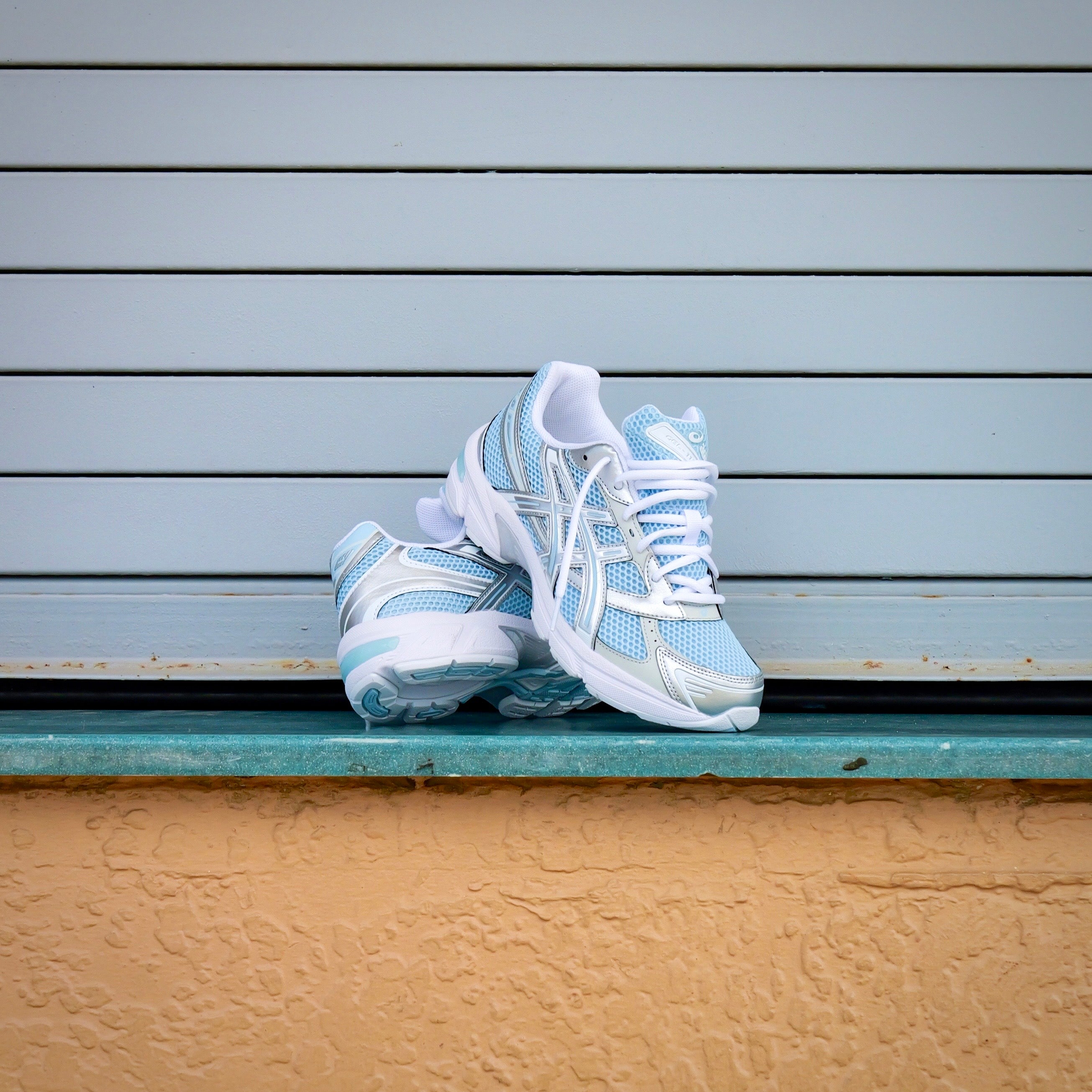 Mens Asics Gel-1130 (Faded Denim/Pure Silver) - Asics