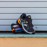Mens Saucony ProGrid Guide 7 (Black/Multi)