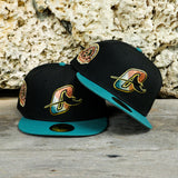New Era Orlando Rays Southern League Side Patch Grey UV 59Fifty Fitted (Black/Pine Green)