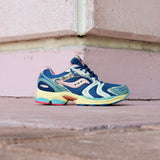 Mens Saucony ProGrid Triumph 4 Kissaten (Blue/Beige) - Saucony