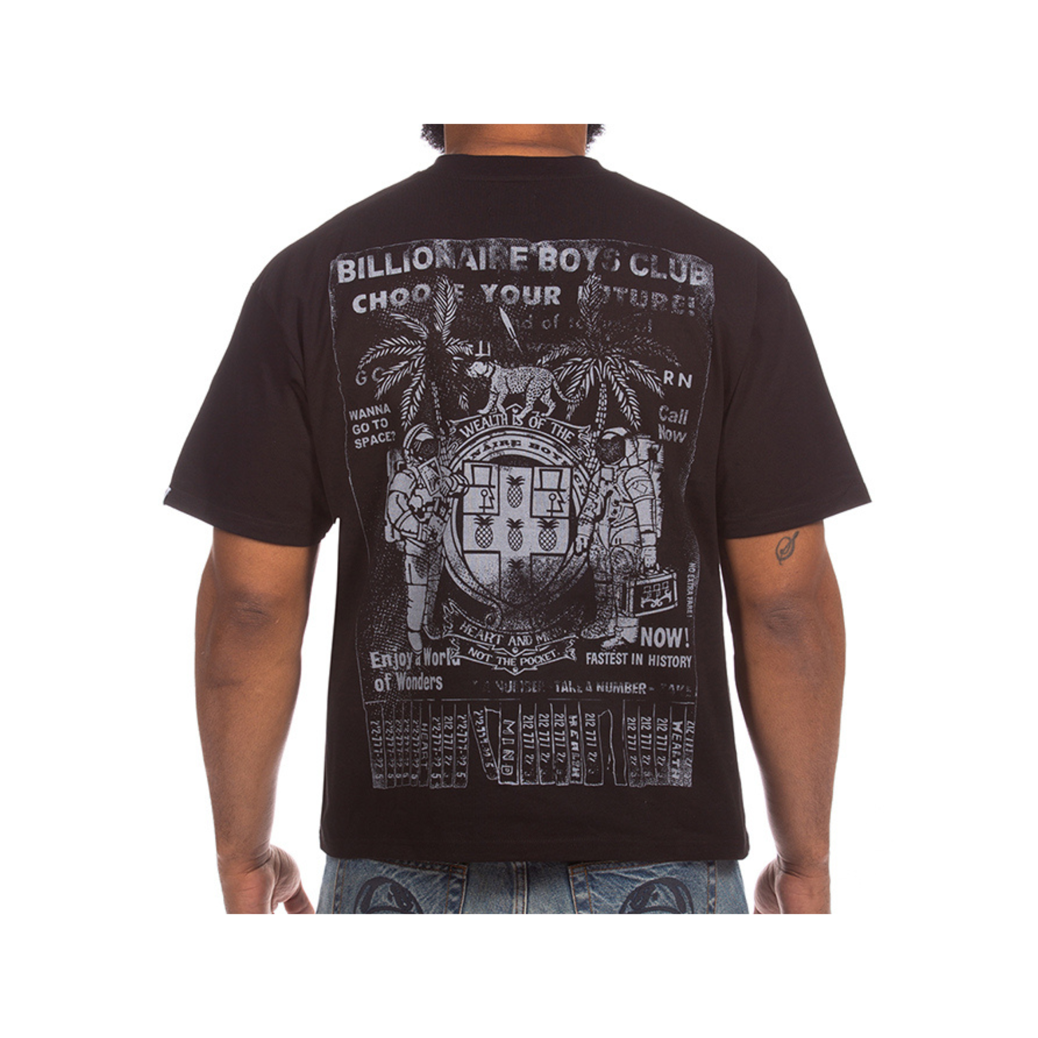 Billionaire Boys Club "Call Now" SS Knit (Black)