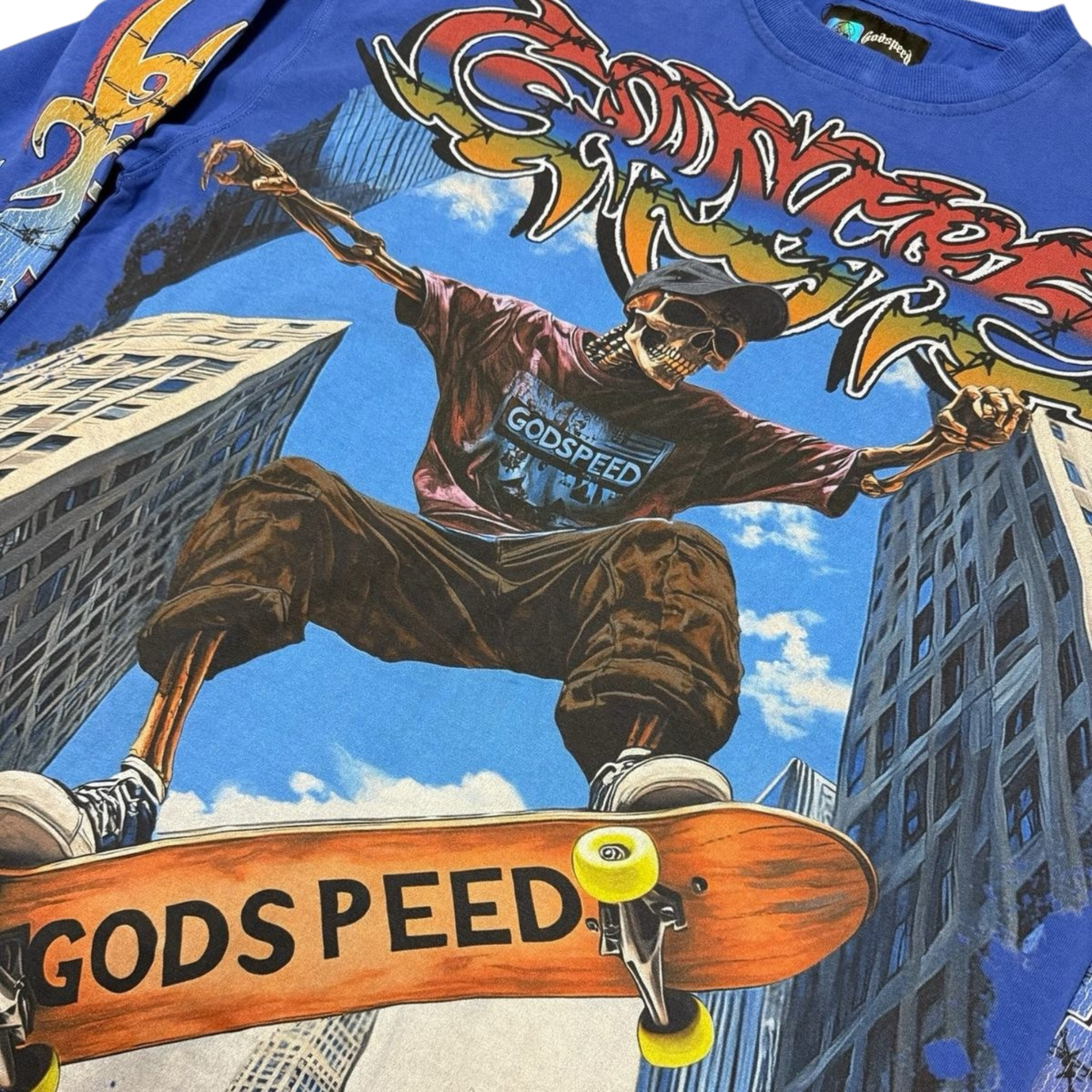 Godspeed "Ollie" LS T-Shirt  (Royal Blue) - Godspeed