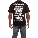 Icecream "List" SS Tee (Black)