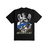 Outrank "Blessed Never Lucky" Heavyweight T-shirt (Black)