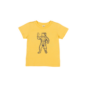 KID's Billionaire Boys Club Landlines SS Knit (Pale Marigold) - Billionaire Boys Club