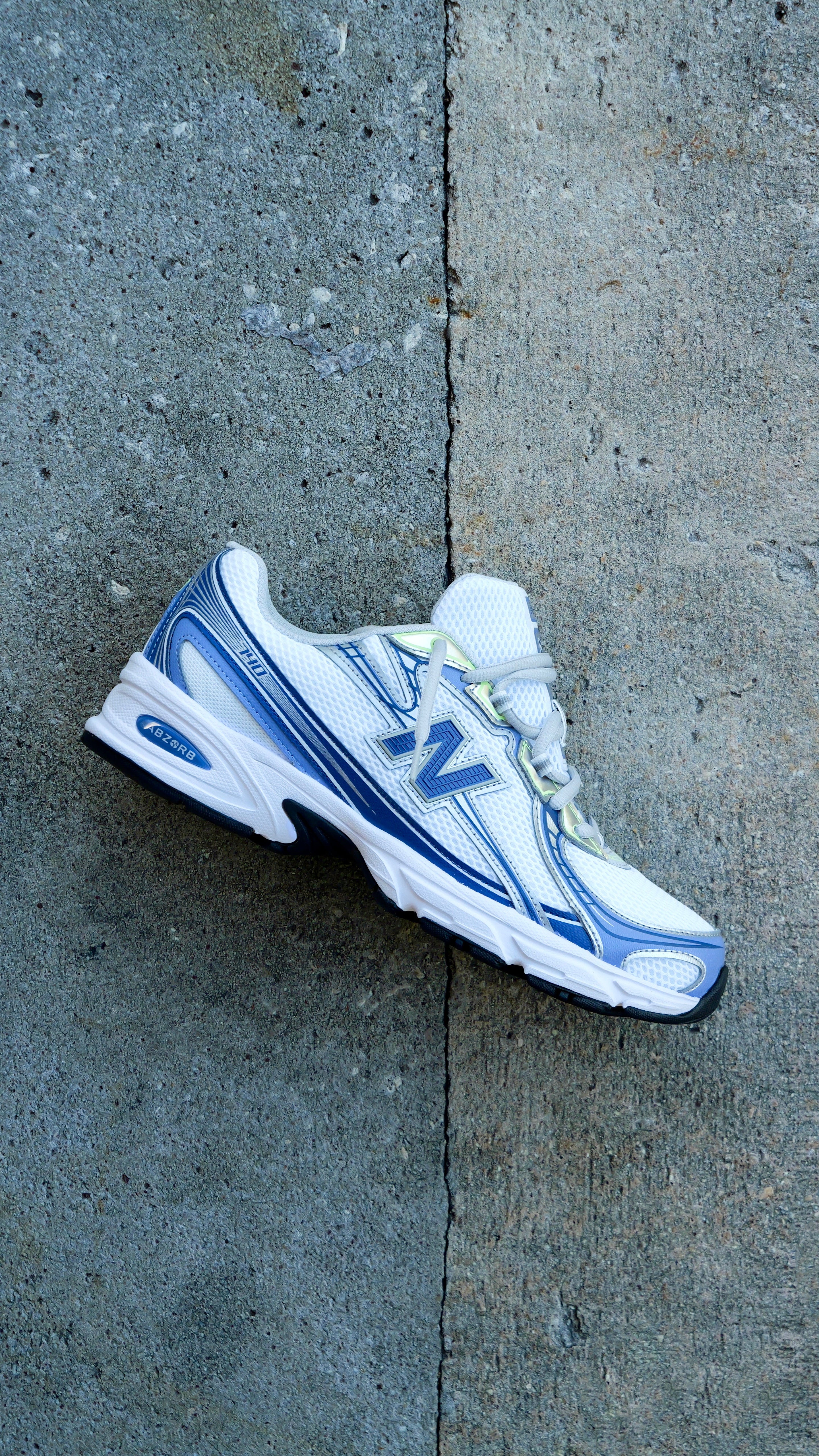 Mens New Balance 740 (White/Blue) - (U740K9) - New Balance