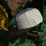 New Era Houston Astros 2017 World Series Side Patch Fitted (Off White) - New Era