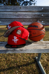 New Era Houston Rockets Grey UV 59Fifty Fitted (Red/Black) - ST New Era