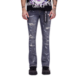 VALABASAS "Provide" Stacked (Dark Blue Wash) - VALABASAS