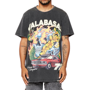 Valabasas Rare World Snake Tee (Vintage Black) - VLBS9006 - VALABASAS