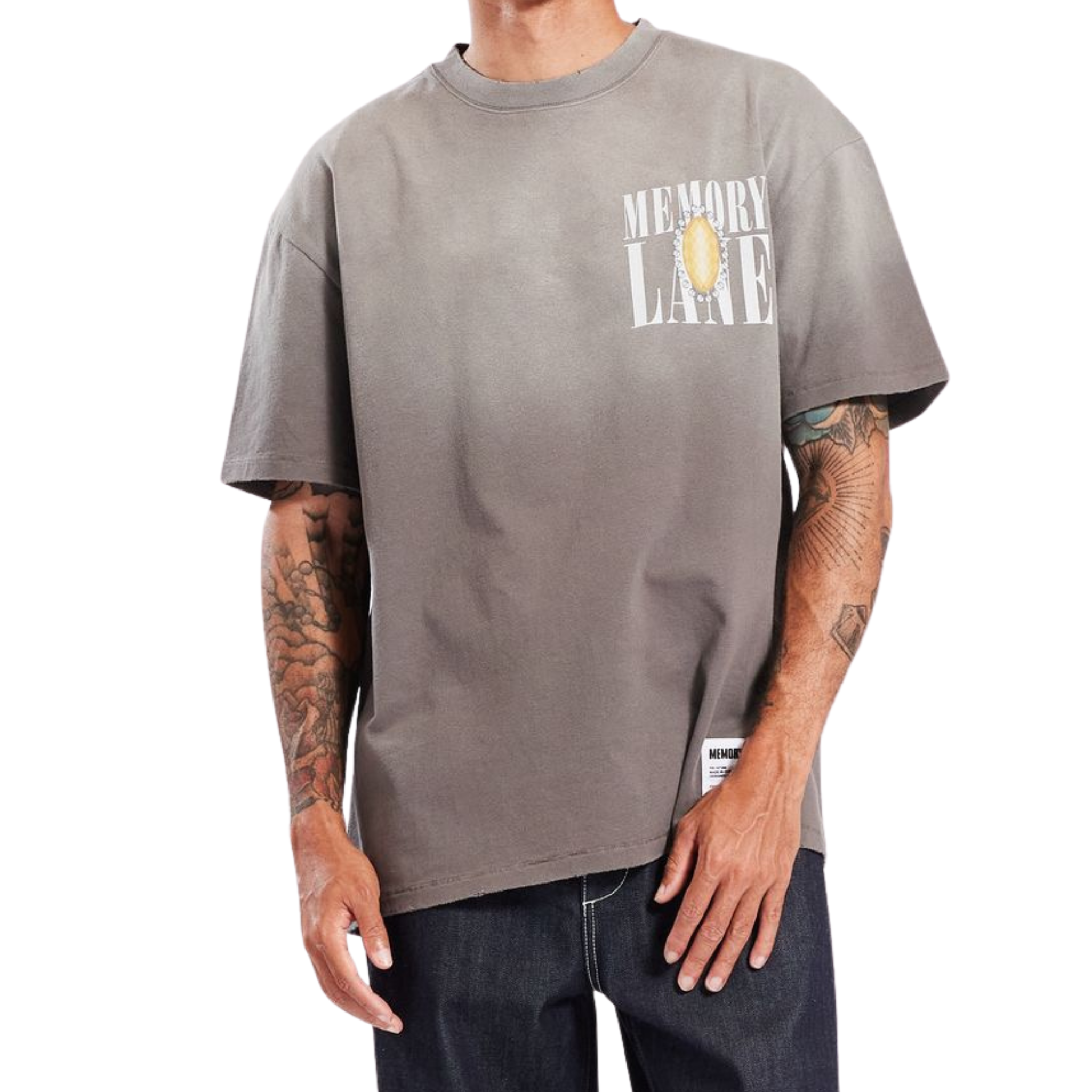 Memory Lane "Jewels" Tee (Vintage Black) - Memory Lane