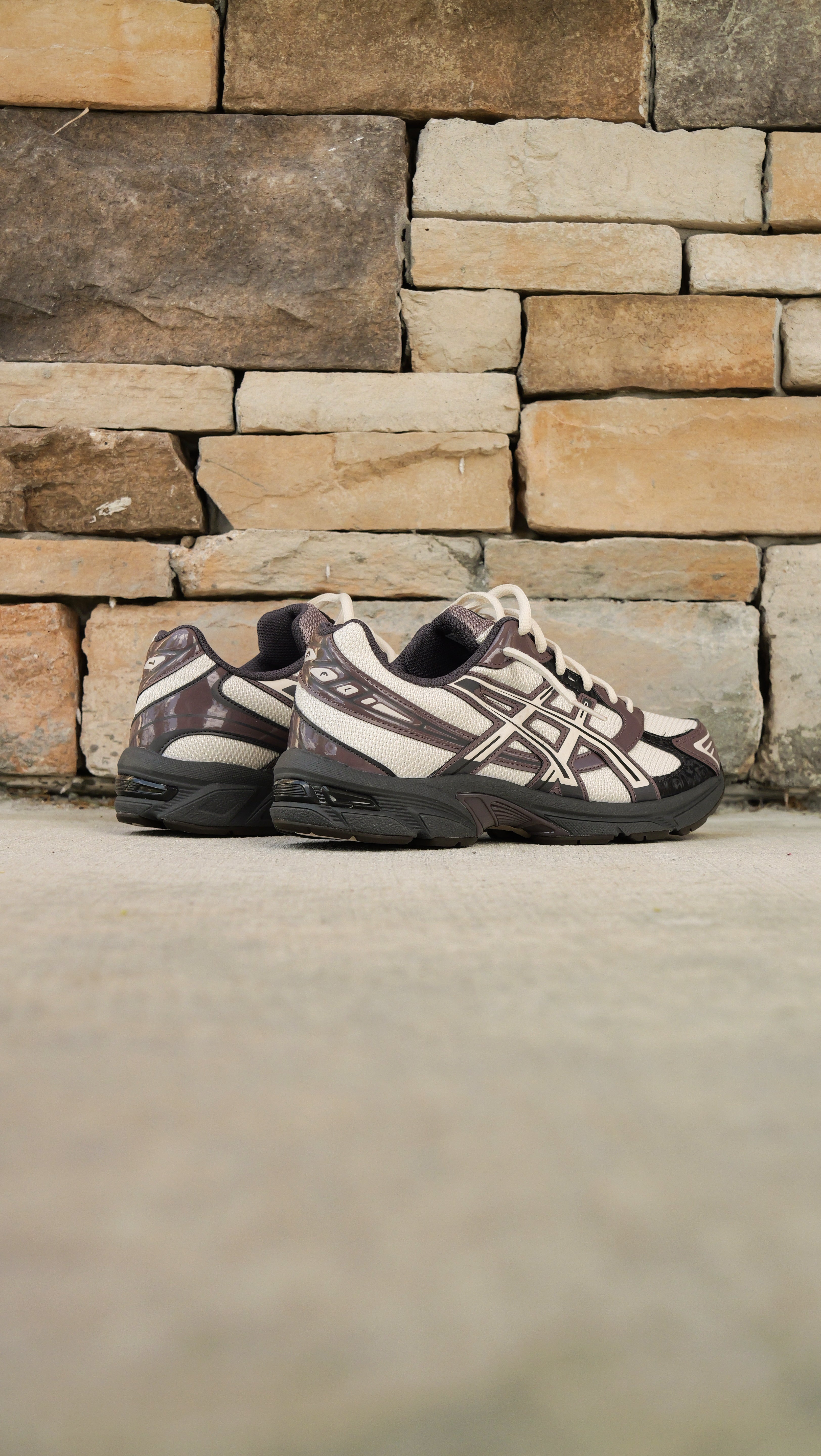 Mens Asics Gel-1130 (Oatmeal/Obsidian Grey) - Asics