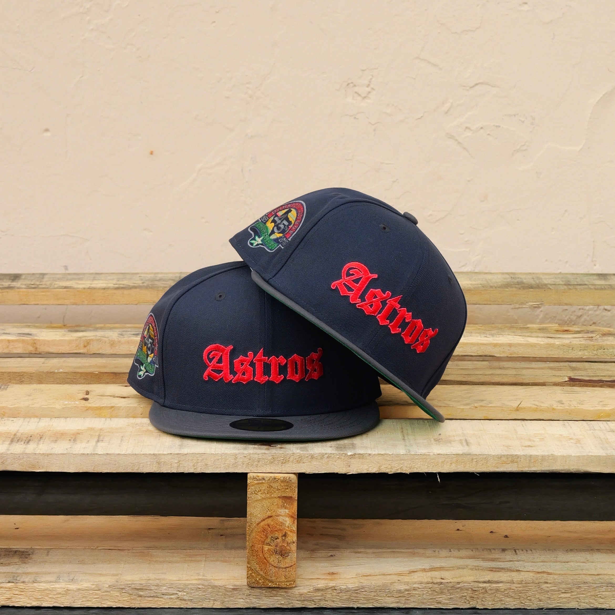 New Era Houston Astros 45th Anniversary Side Patch Fitted - New Era