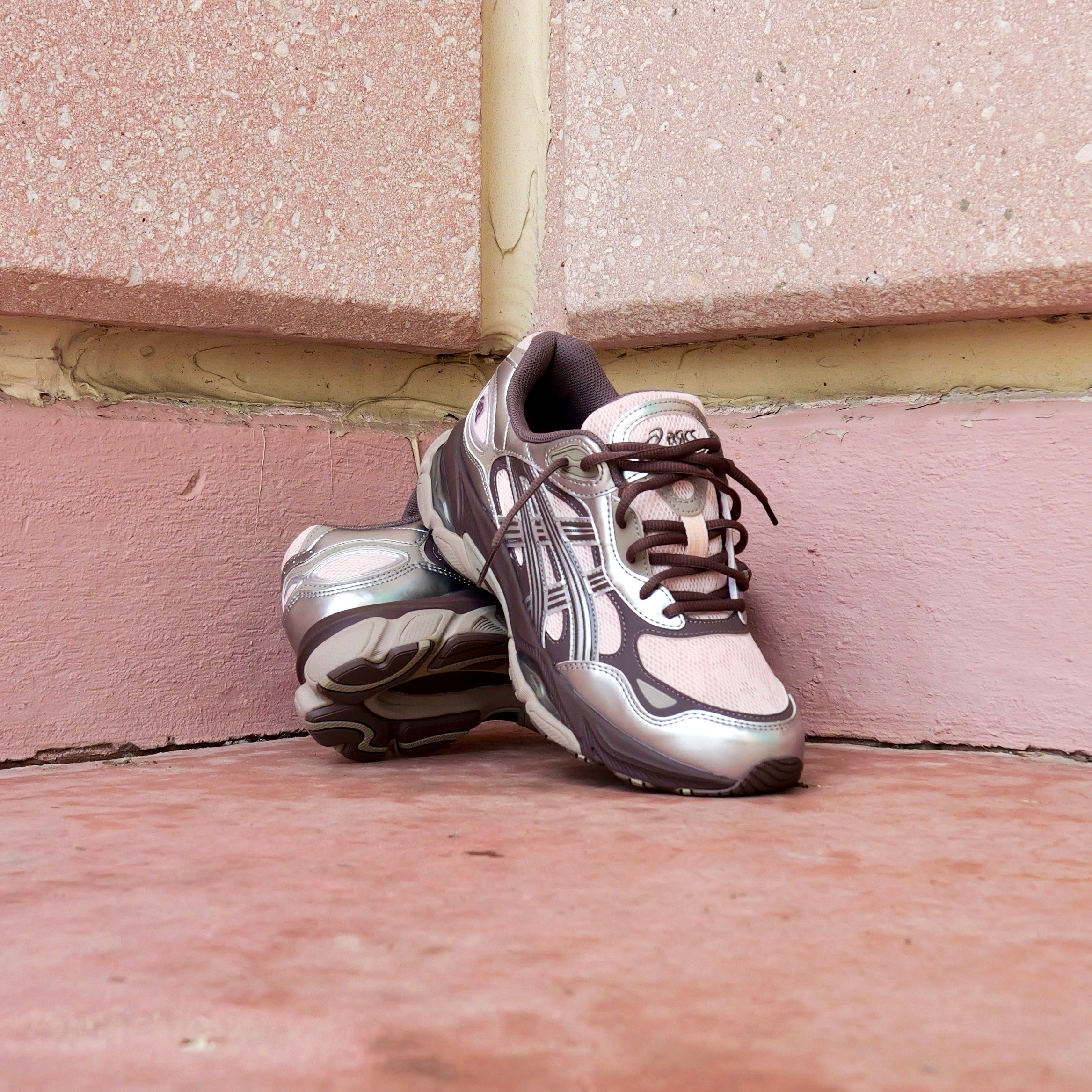 Mens Asics Gel-NYC 2.0 (Pink Cloud/Pure Silver)