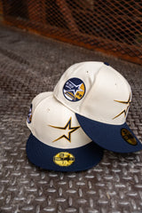 New Era Houston Astros 35th Anniversary Green UV 59Fifty Fitted (Off White/Navy) - New Era