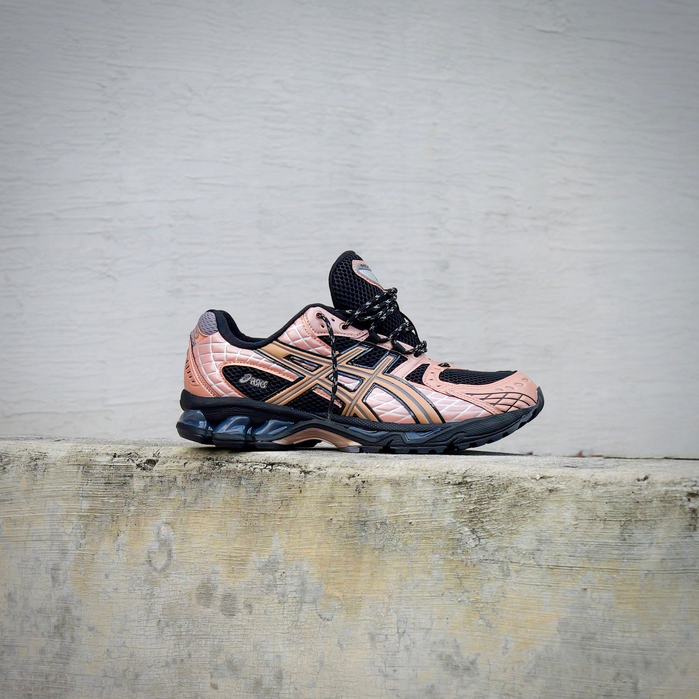 Mens Asics Gel-Nimbus 10.1 (Black/Rose Gold) - Asics