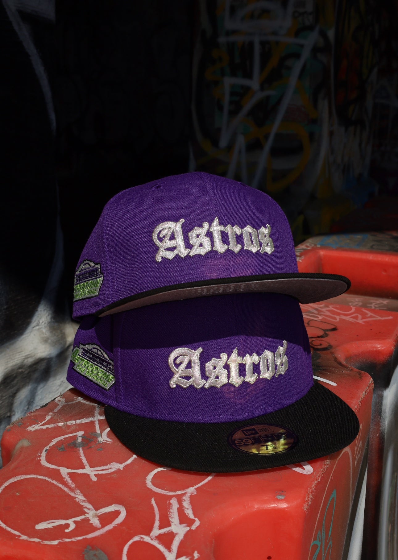 New Era Houston Astros Astrodome The Original Side Patch Fitted - New Era