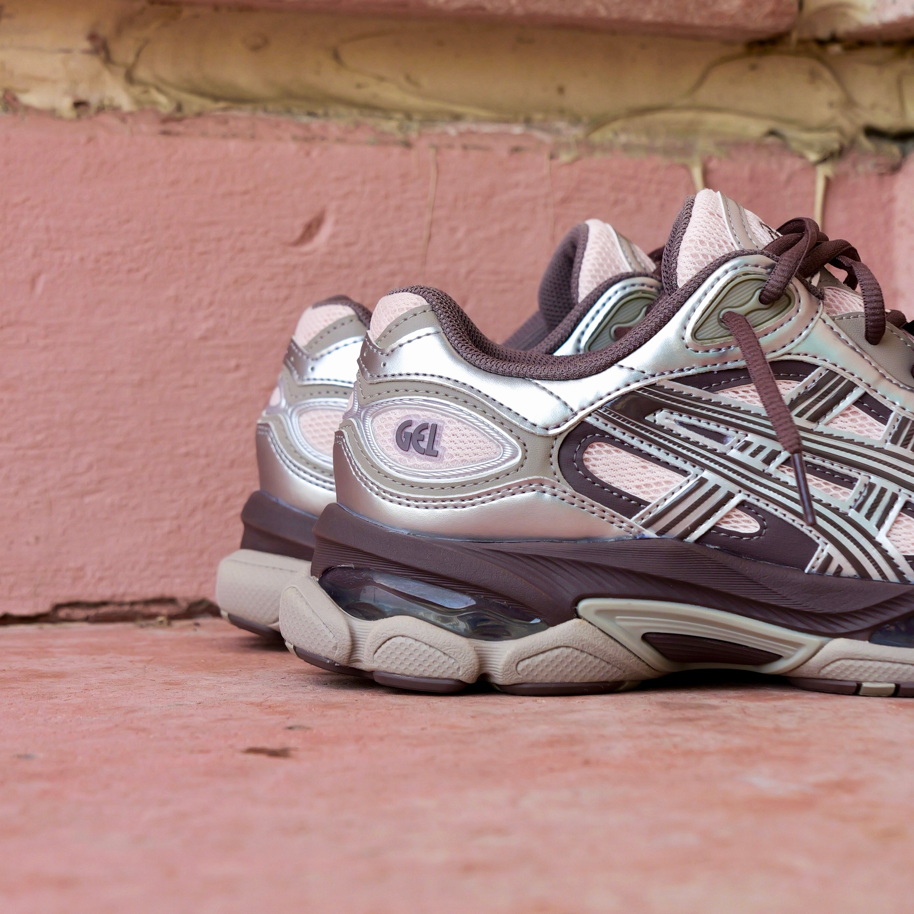 Mens Asics Gel-NYC 2.0 (Pink Cloud/Pure Silver)