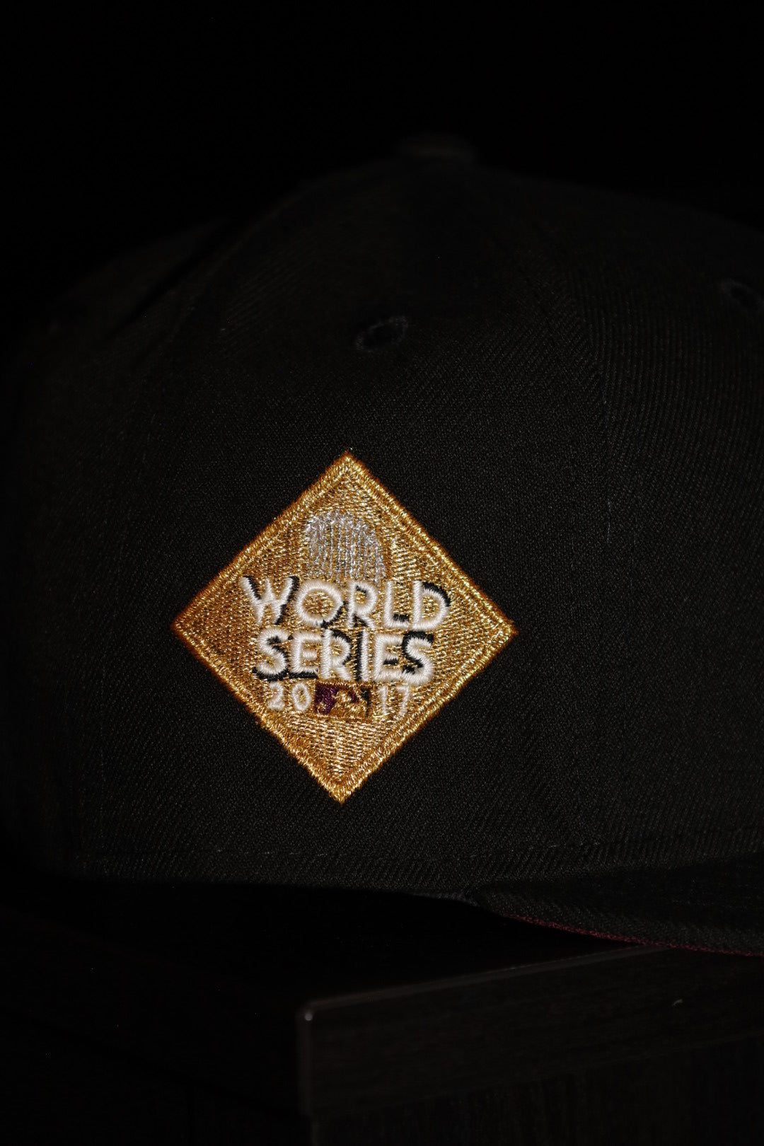 New Era Houston Astros Side 2017 World Series Side Patch 59Fifty Fitted (Black)