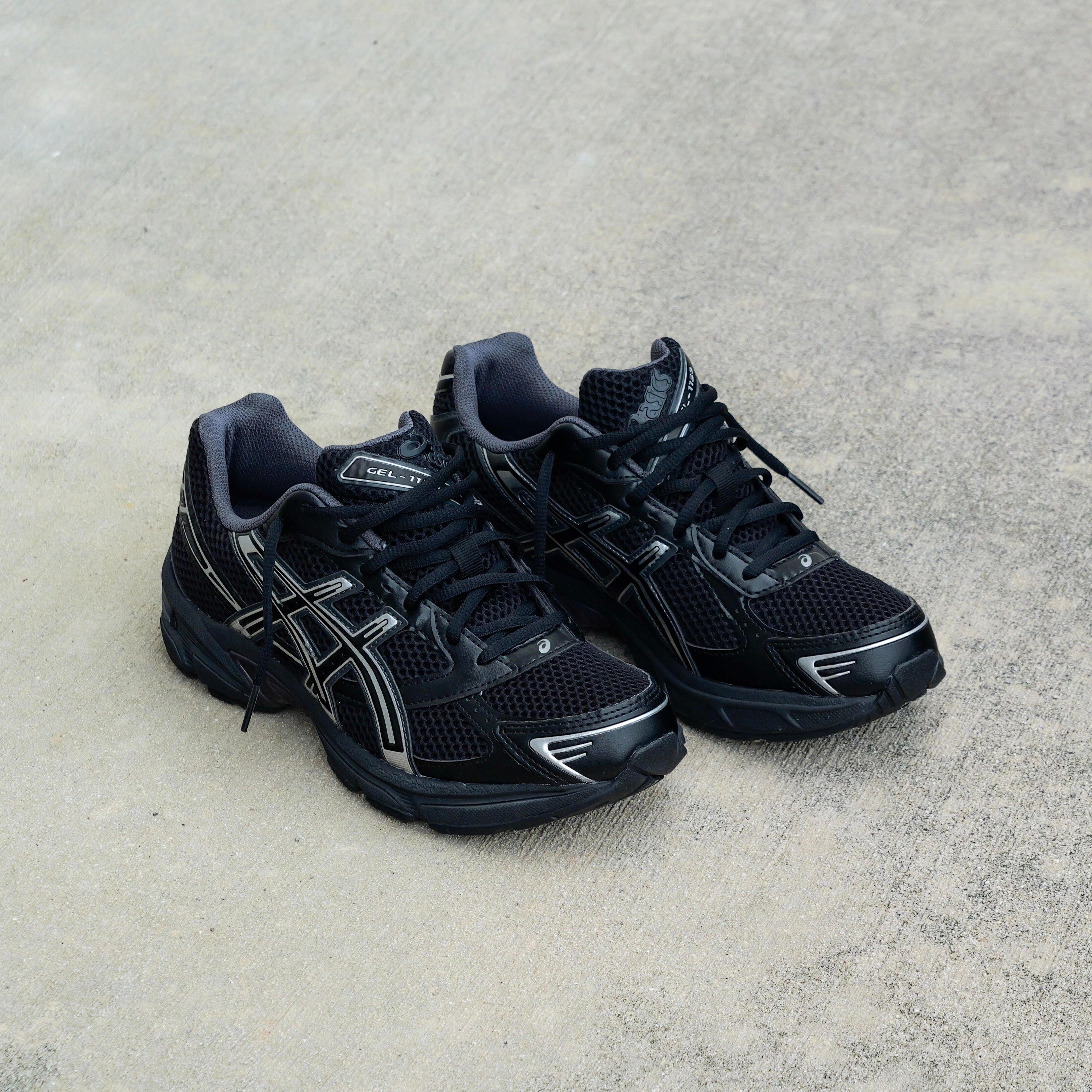 Mens Asics Gel-1130 (Black/Silver) - Asics