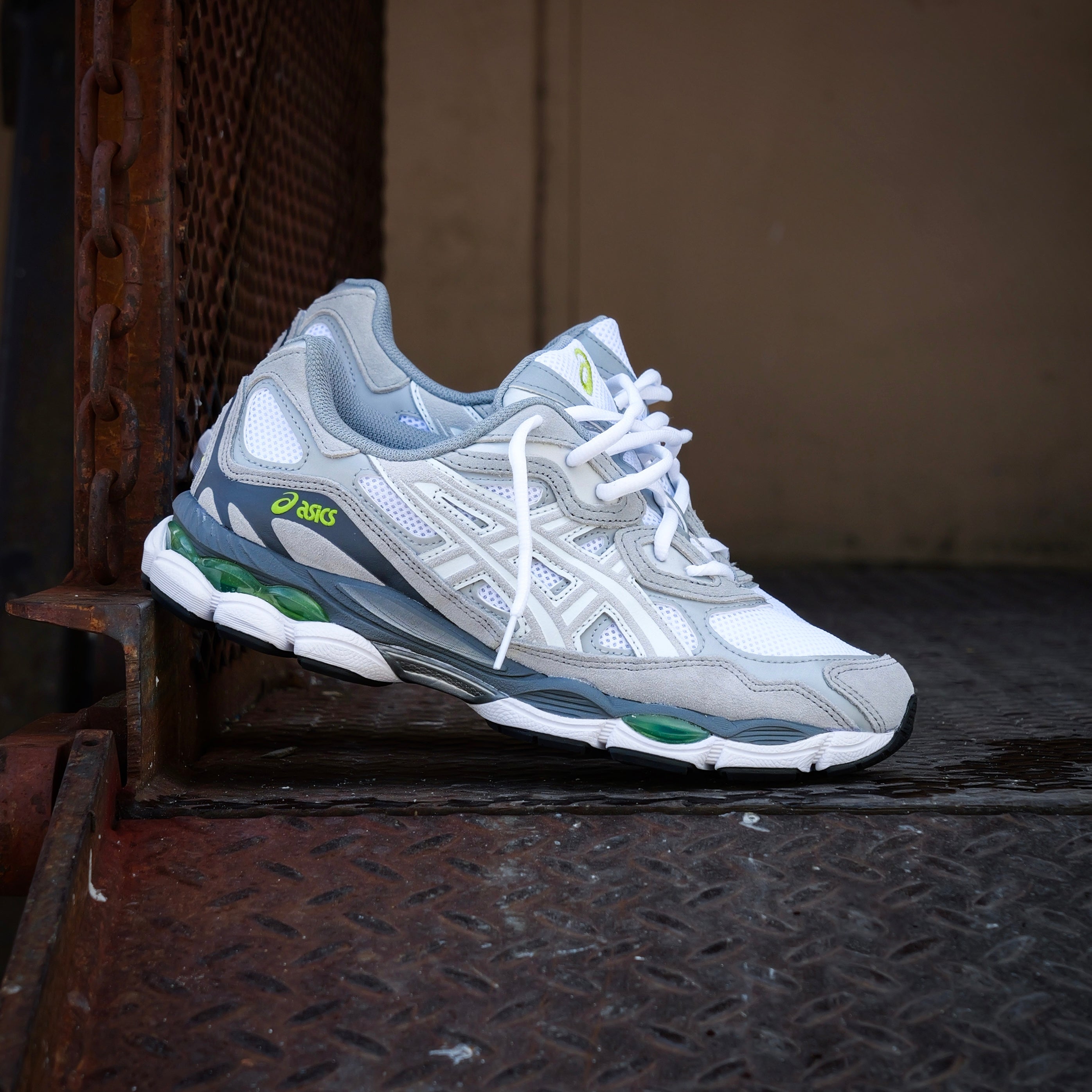 Mens Asics Gel-NYC (White/Glacier Grey) - Asics