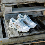 Mens Asics Gel-NYC (Cream/Cement Grey) - Asics