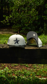 New Era Houston Astros 1986 All-Star Game 9FIFTY A-Frame Snapback-(Chrome/Black)