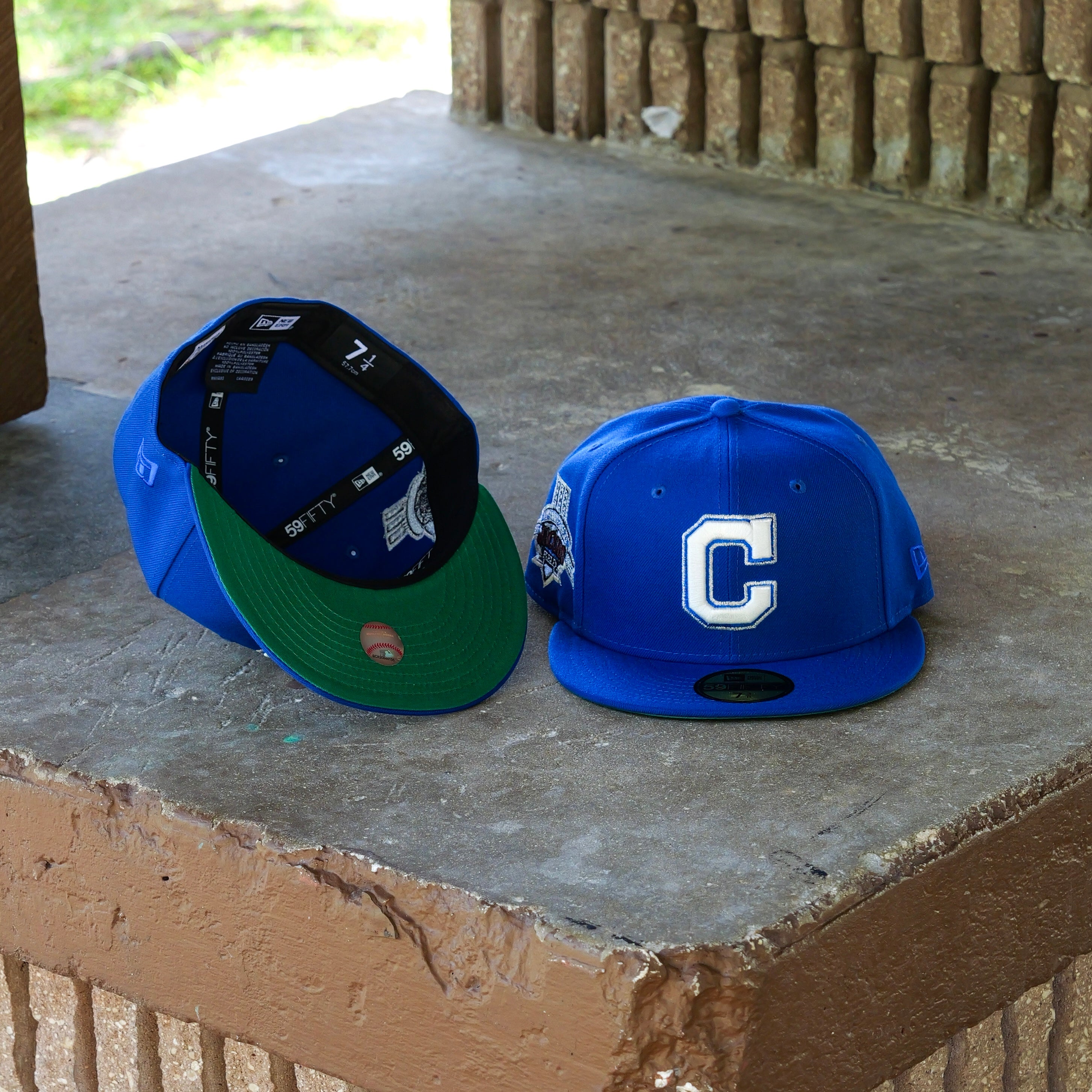 New Era Cleveland Indians Jacobs Field Side Patch Fitted - New Era