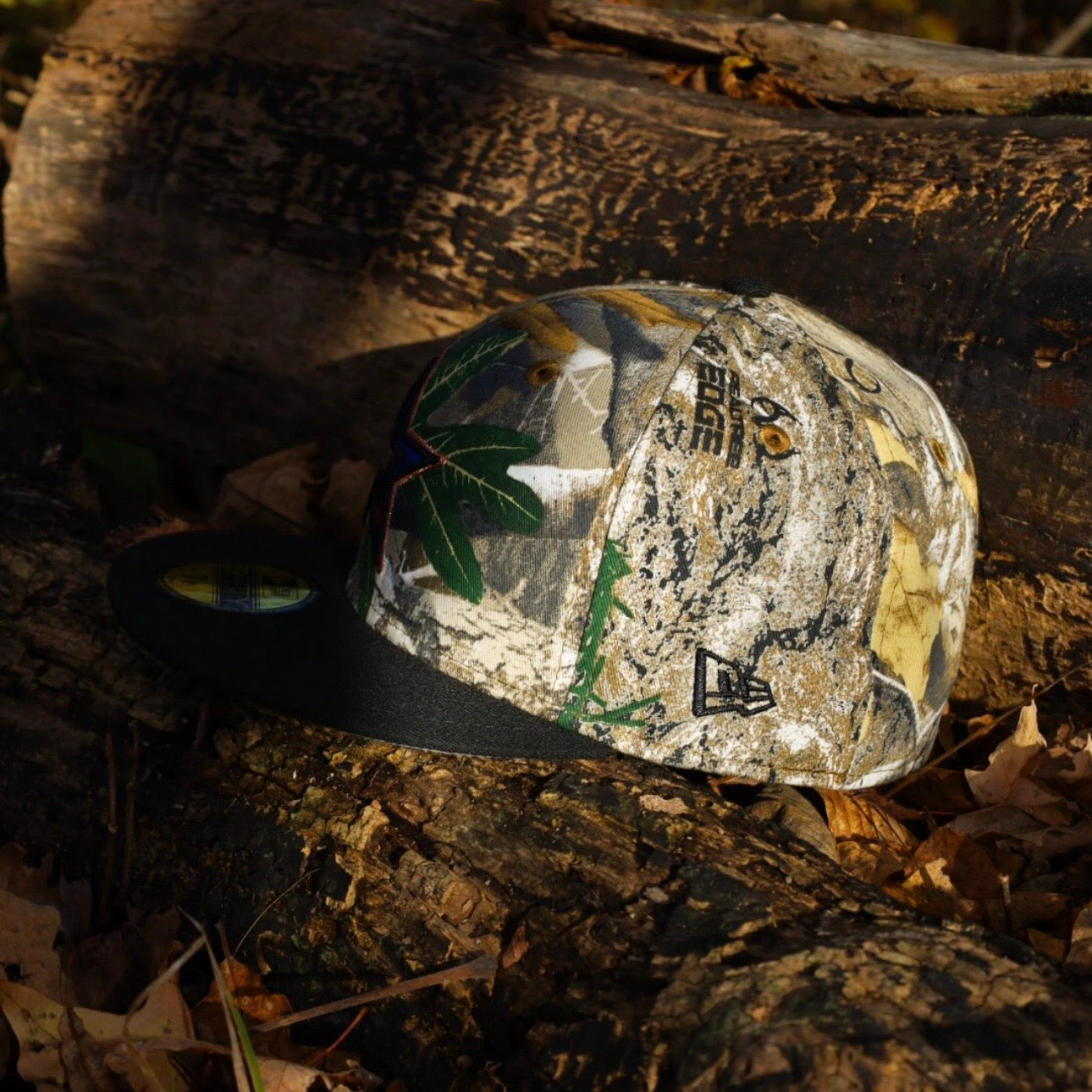 New Era Houston Astros 2005 World Series Side Patch Fitted (Real Tree Camo)