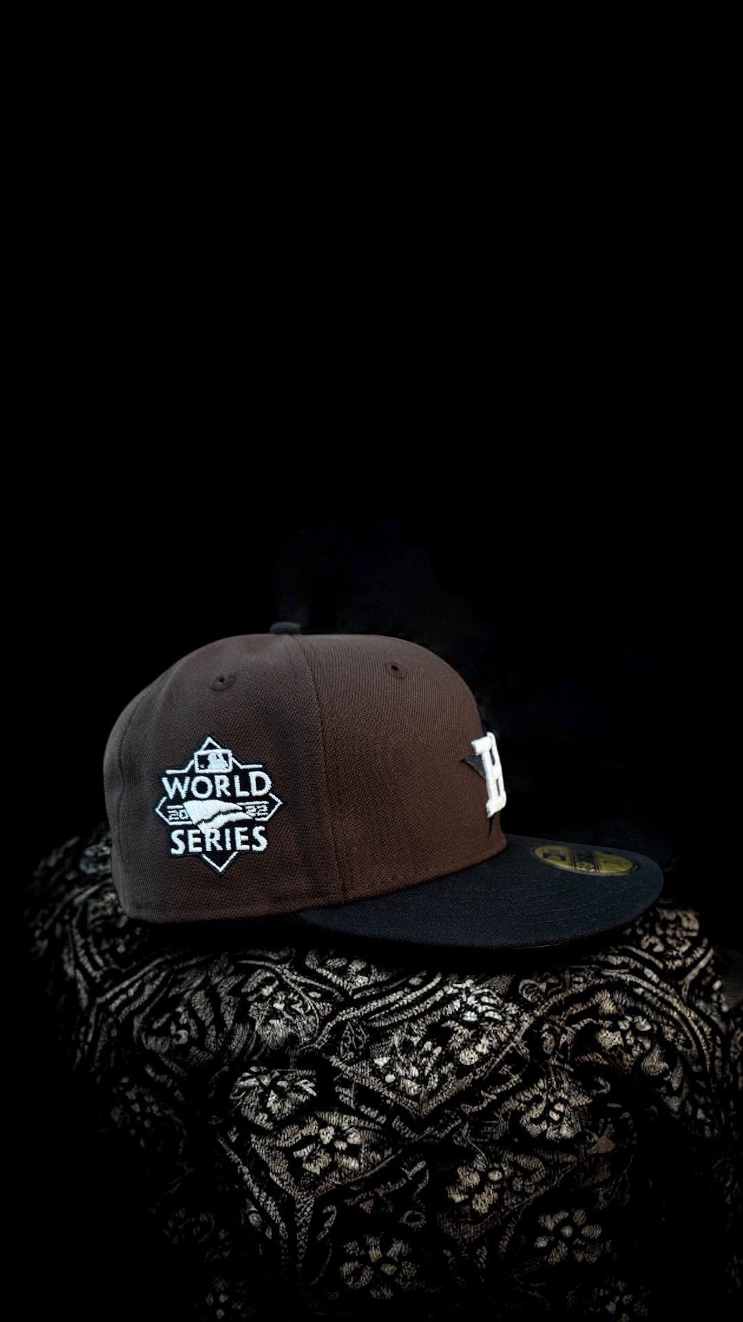 New Era Houston Astros 2022 World Series Grey UV (Cactus Mocha) 59Fifty Fitted - New Era