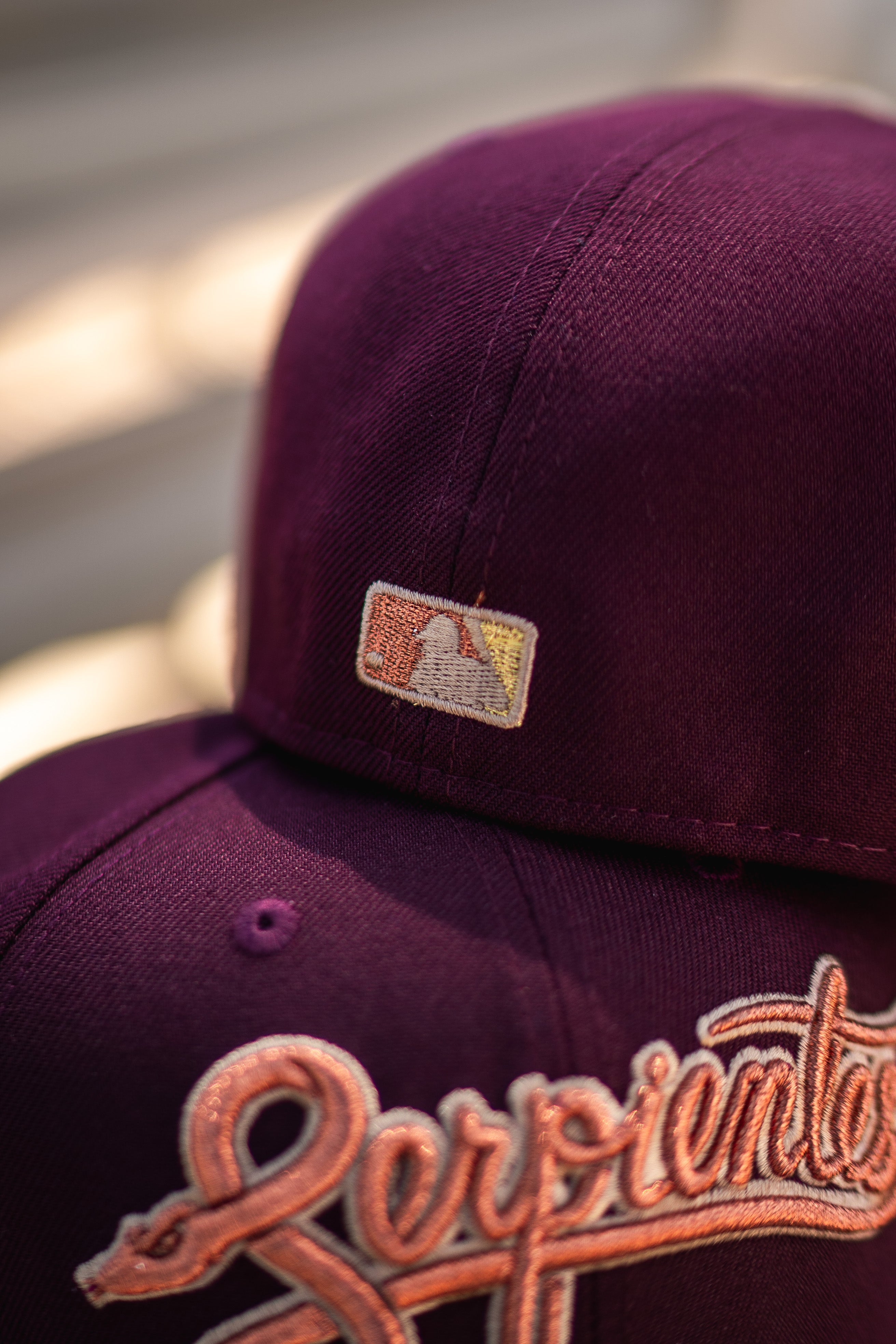 New Era Arizona Diamondbacks Grey UV (Burgundy/Tan) - New Era