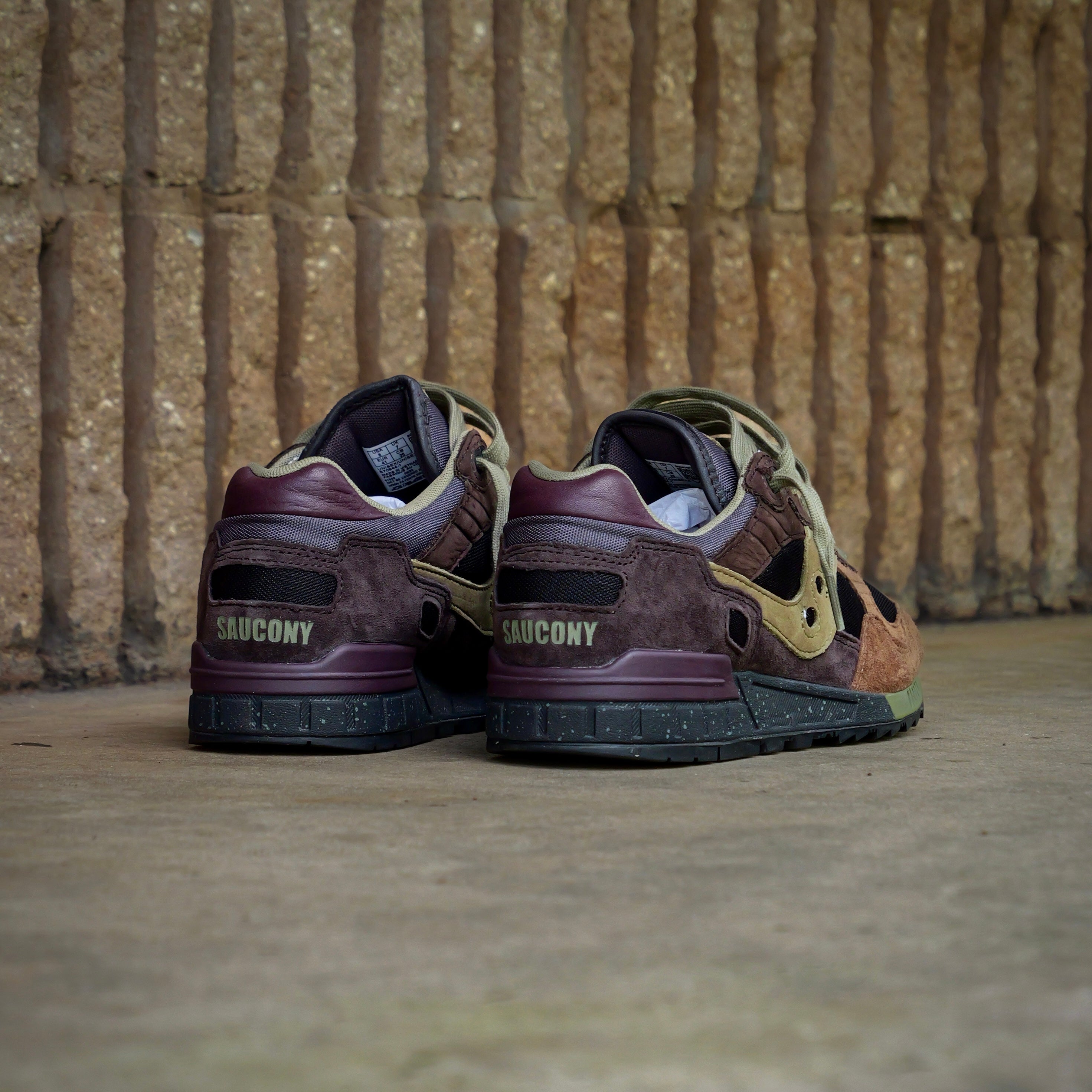 Mens Saucony Shadow 5000 (Dark Grey/Plum) - Saucony