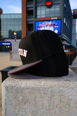 New Era Houston Astros 17' 22' Championship Trophies Side Patch Fitted (Black/Graphite)