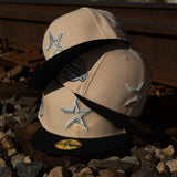 New Era Houston Astros 2005 World Series Side Patch Fitted (Mango Mocha) - New Era