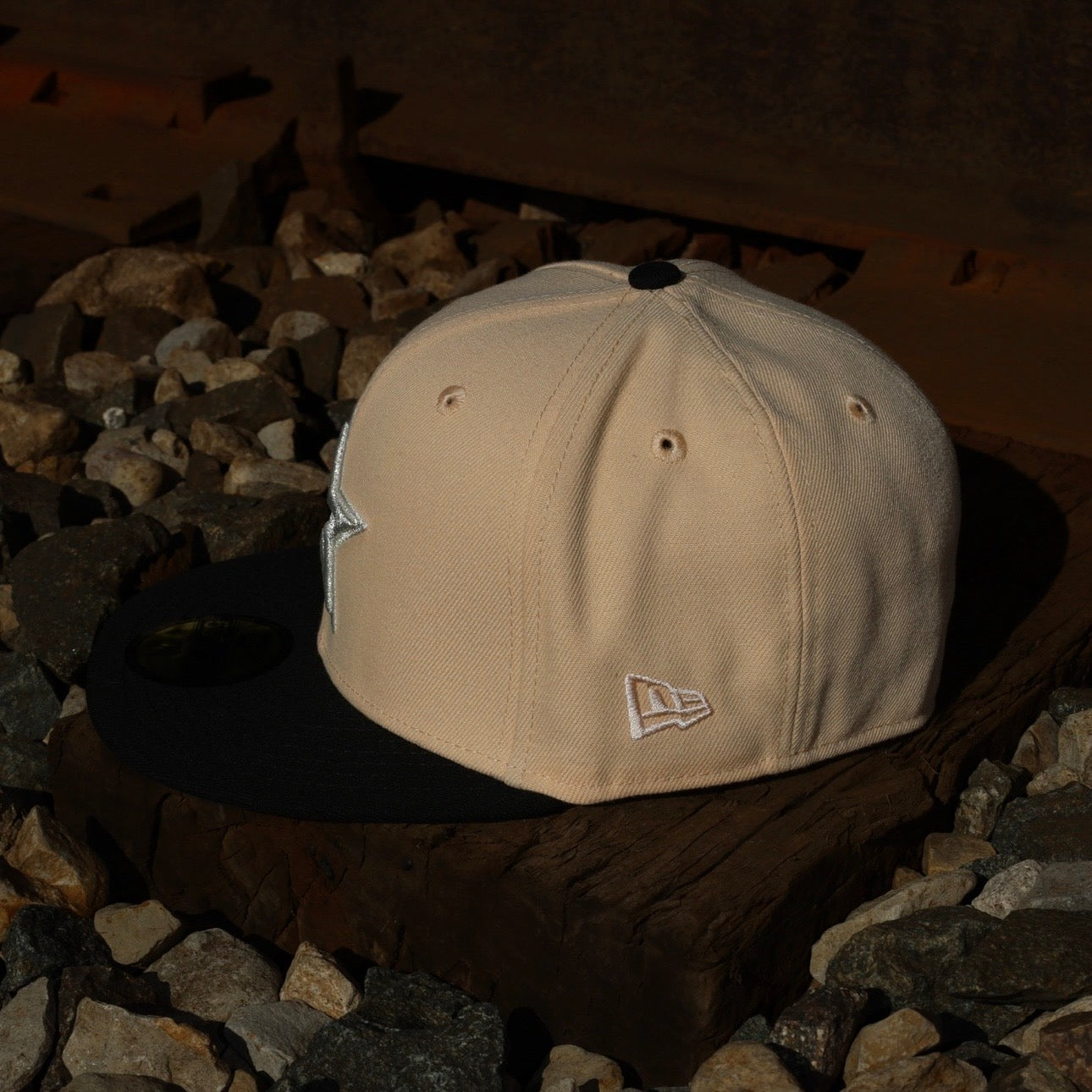 New Era Houston Astros 2005 World Series Side Patch Fitted (Mango Mocha) - New Era