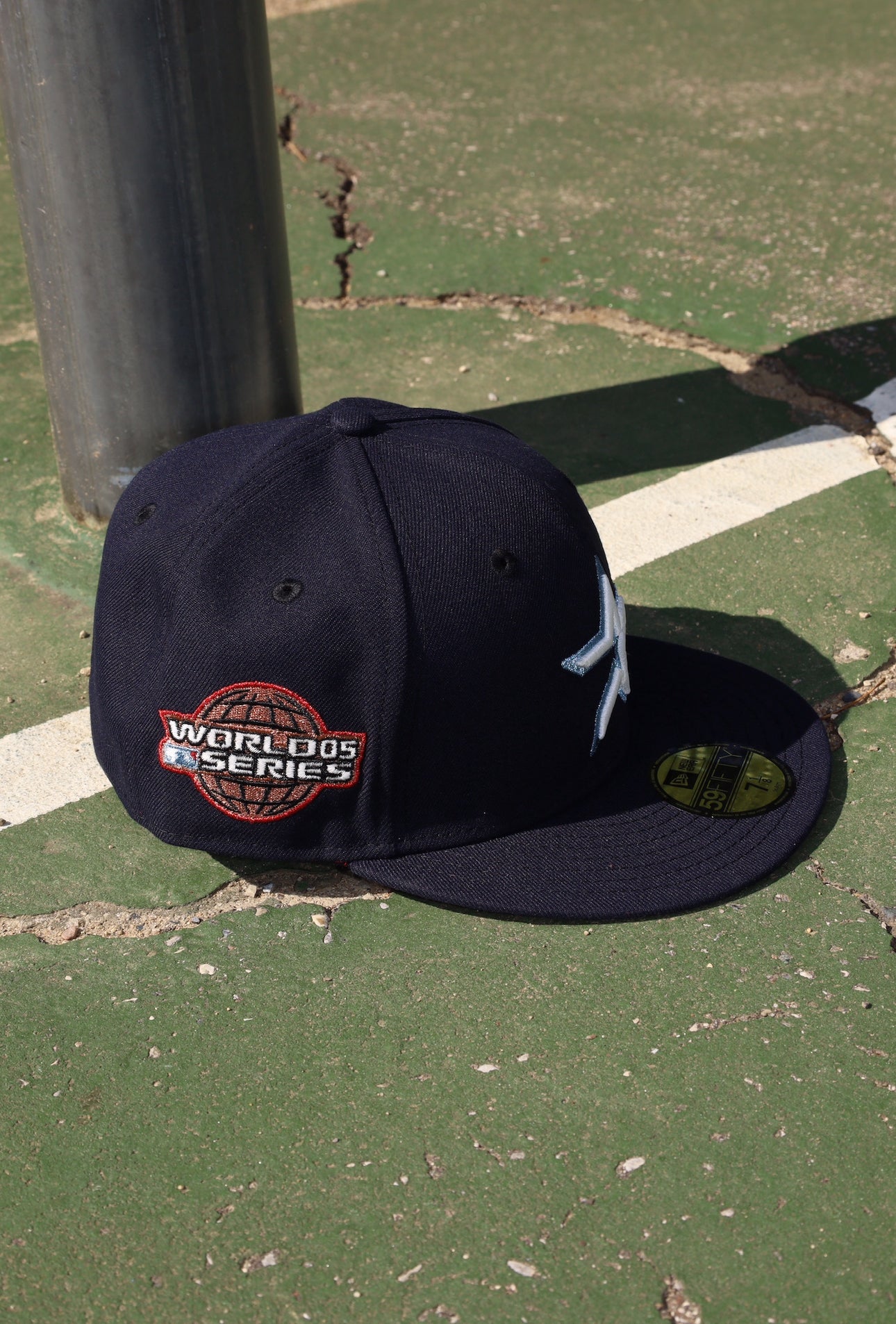 New Era Houston Astros 2005 World Series Side Patch Fitted - New Era